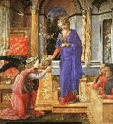 Fra Filippo Lippi Annunciation  aaa oil